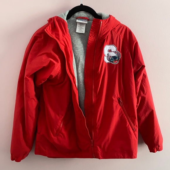 Disney Other - Disney Stitch hooded Jacket Disneyland rare, vintage youth size Large